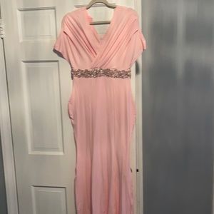 Gorgeous PETITE Blush pink dress